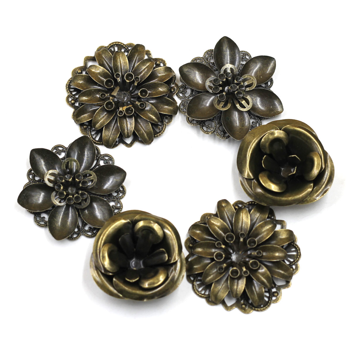 6 шт. украшения, комбинированн – обзор и цена Craft Embellishments