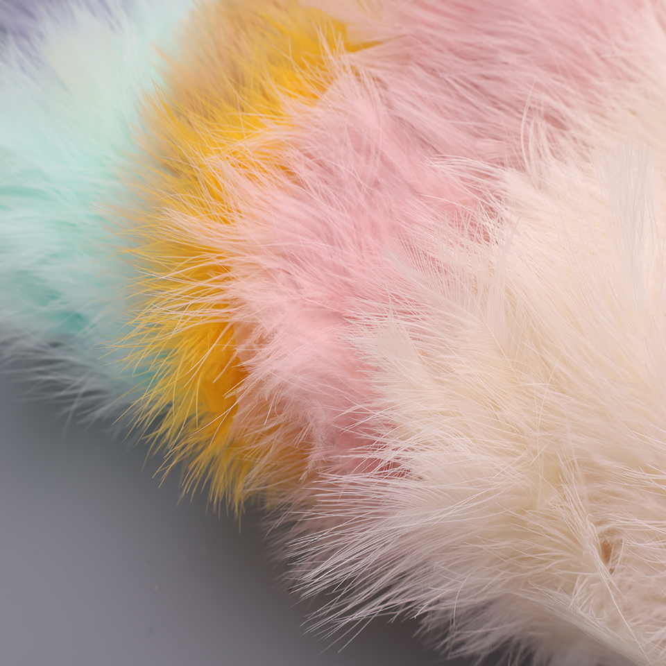 Пушистая бахрома с перьями инд – обзор и цена Feather Trim Marabou
