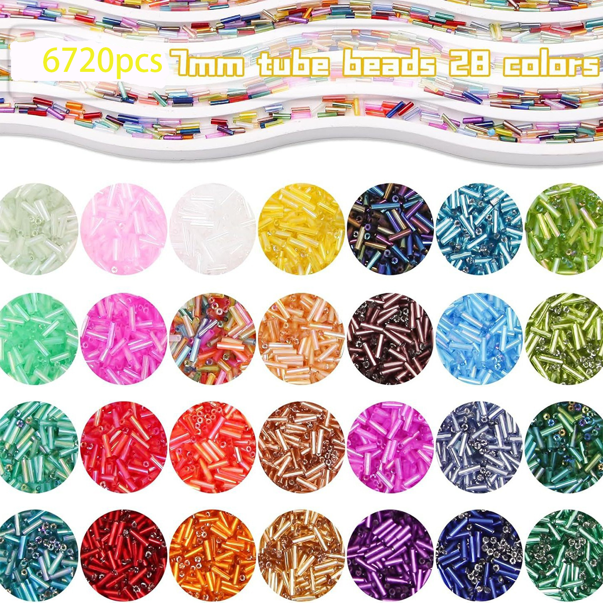 Около 6720 шт./коробка, 7 мм,  – обзор и цена Craft Embellishment Storage