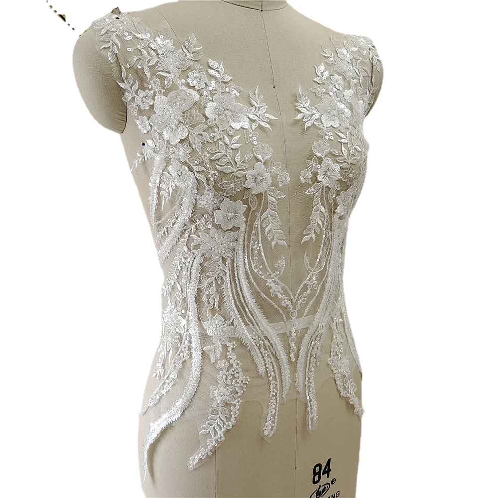 Новый бисер с блестками, круже – обзор и цена Applique Patch Flower