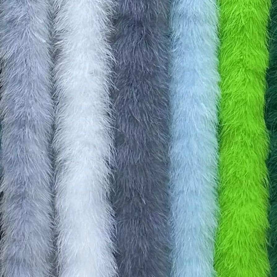 Натуральная отделка из перьев  – обзор и цена Feather Trim Marabou