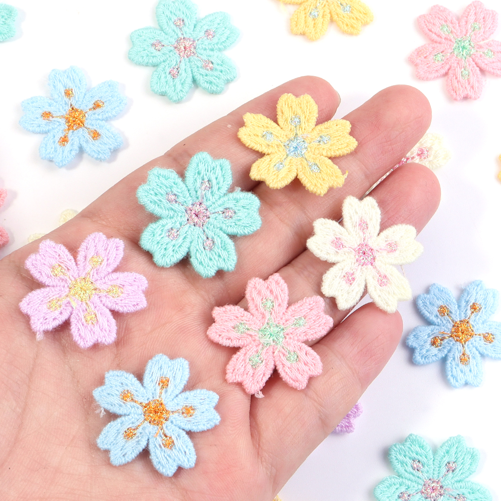 20 шт./лот, красочные 2,4 см,  – обзор и цена Embroidery Embellishments