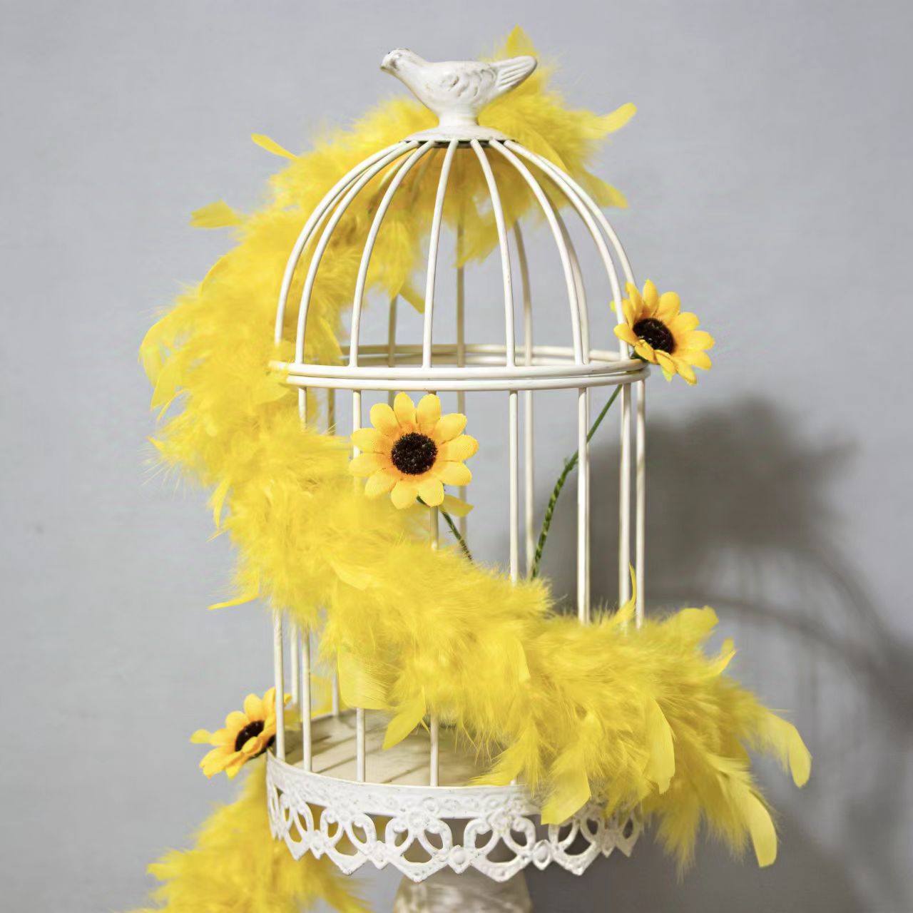 2М Боа из перьев марабу (Турци – обзор и цена Feather Trim Marabou