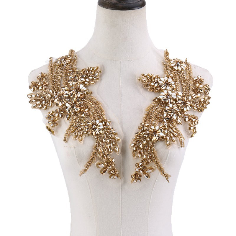 Аппликации из бисера с цветочн – обзор и цена Sew On Rhinestone