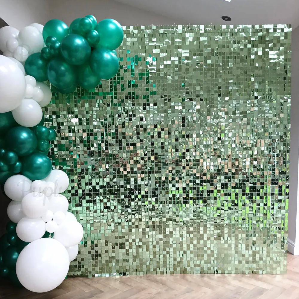 Светло-зеленые мерцающие панел – обзор и цена Sequin Fabric Panel