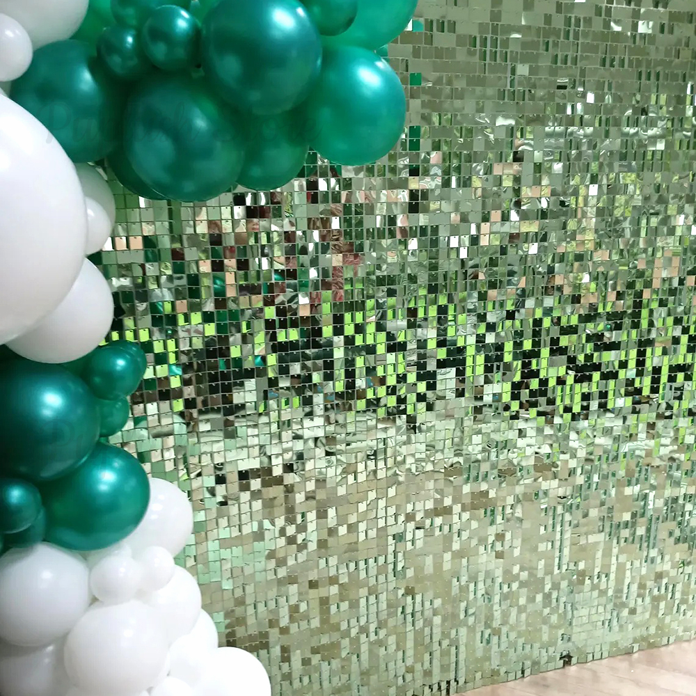 Светло-зеленые мерцающие панел – обзор и цена Sequin Fabric Panel