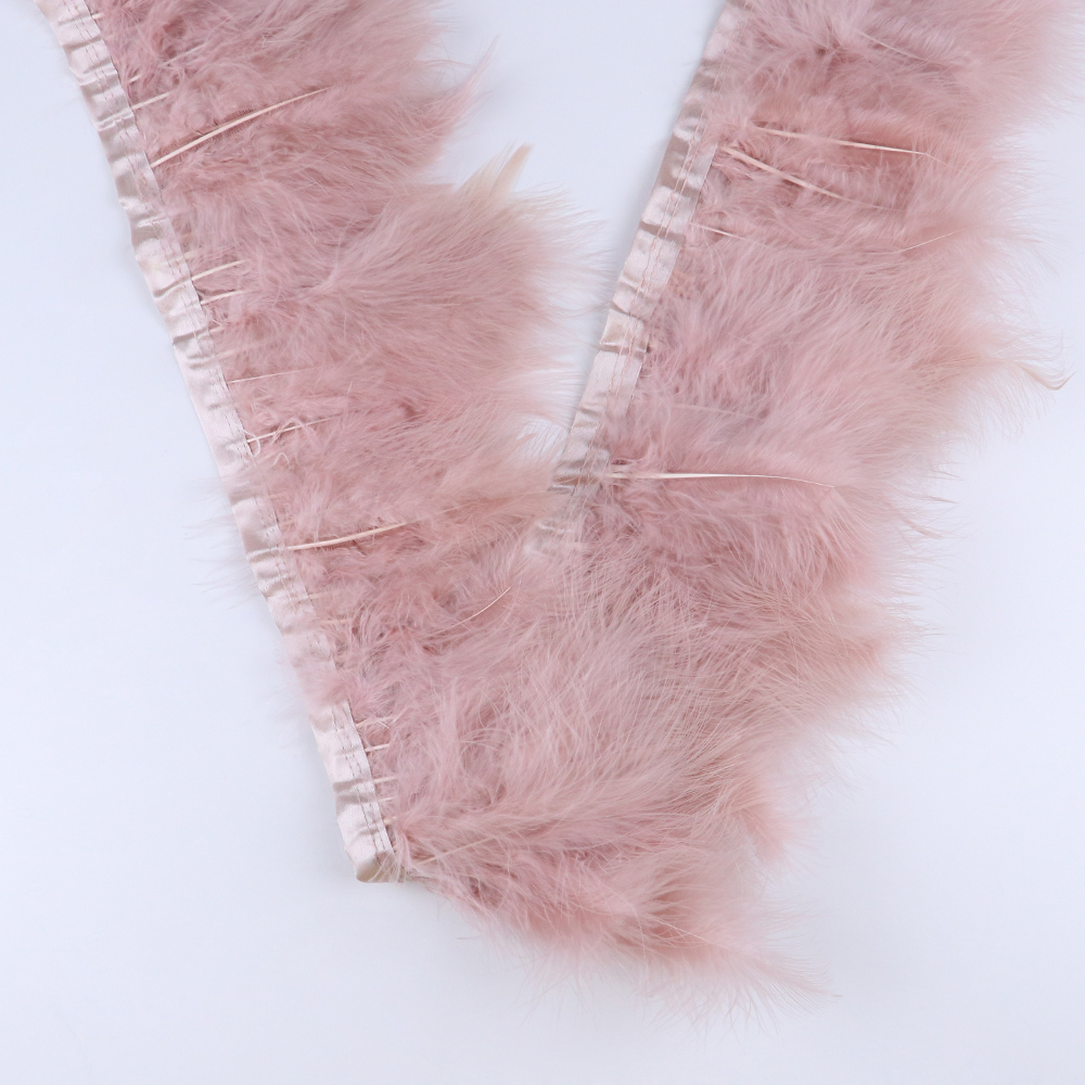 2 м пушистая мягкая атласная л – обзор и цена Feather Trim Marabou